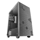 Caixa MARS GAMING MC-Q3, ATX PC , DOUBLE MAGNETIC ANTI-DUST TOP + FRONT MESH, BLACK - Mars Gaming MCQ3
