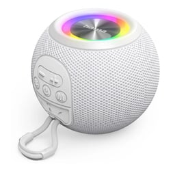 Coluna HAMA "Ball Shape Speaker" Bluetooth Loudspeaker, 5 Light Modes, 5W, white - Hama 00188238