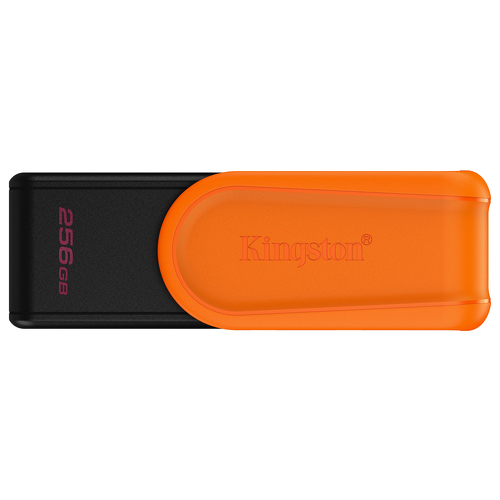 KINGSTON PEN 256GB PORTABLE USB 3.2 GEN1 DATATRAVELER EXODIA S BLACK/ORANGE - Kingston DTXS/256GB