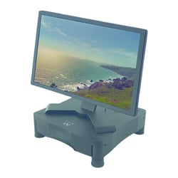 EWENT SUPORTE MONITOR MESA ECRÃS C/GAVETA PRETO - Ewent EW1280