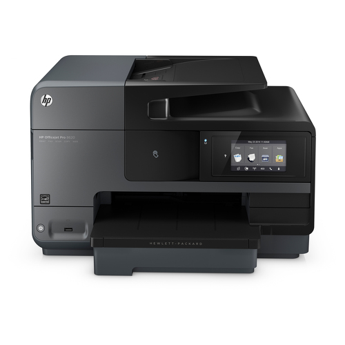 HP OfficeJet 8620, Jato de tinta térmico, Impressão a cores, 4800 x 1200 DPI, A4, Impressão directa, Preto - HP A7F65A