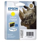 Epson Rhino Tinteiro Amarelo T1004 Tinta DURABrite Ultra (c/alarme RF+AM) - Epson C13T10044020