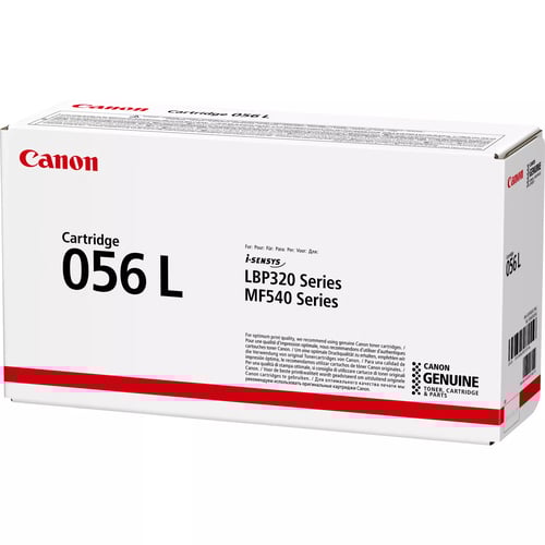 Cartucho de Toner Canon 056L Preto Original - 3006C002 - Canon CRG056L