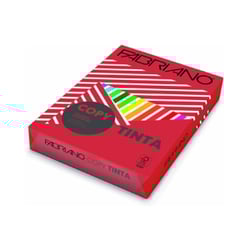 Papel Fotocopia Vermelho Intenso Copy Tinta F605 A4 80gr 1x500Fls - Fabriano 1801223