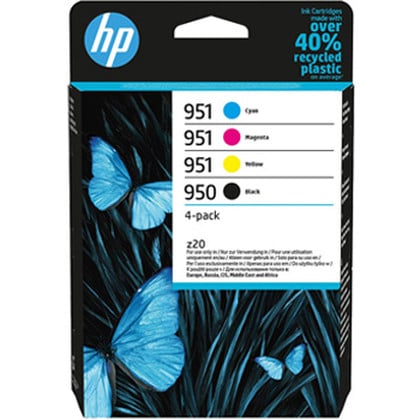 Pack Tinteiros 950/951 4 Cores 6ZC65A 24ml/8ml - 6ZC65A