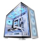 Mars Gaming Caixa de computador MC-NOVA2 E-ATX com painéis frontais e laterais contínuos em vidro temperado - Mars Gaming MCNOVA2