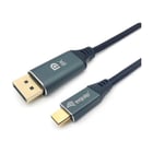 EQUIP CABO USB-C TO DISPLAYPORT M/M 3.0M 8K/60HZ ALUMINUM SHELL - Equip 133423