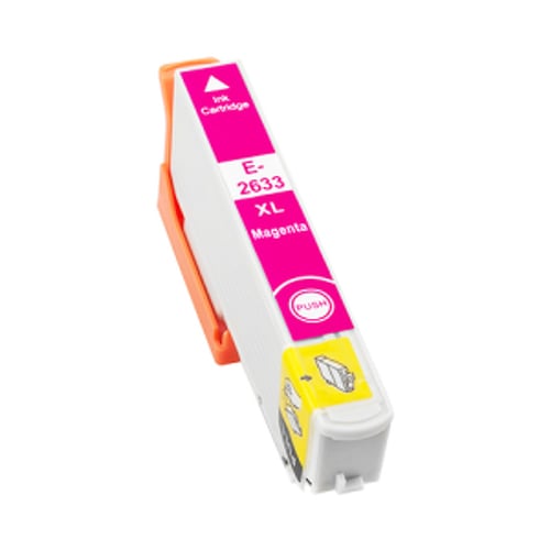 Cartucho de tinta Magenta Genérico Epson T2633/T2613 (26XL) - Substitui C13T26334012/C13T26134012 - Epson EI-T2633