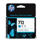 Cartucho de Tinta HP 712 Ciano Original - 3ED67A - HP 3ED67A