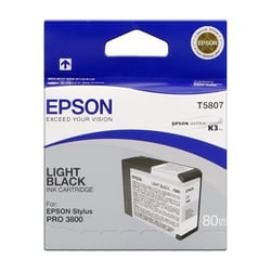 Cartucho de tinta original Epson T5807 Black Light - C13T580700 - Epson C13T580700