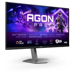 AOC MONITOR OLED 27" QHD 0.03MS 240HZ HDMI DP USB COLUNAS HAS PIVOT AG276QZD2 - AOC AG276QZD2