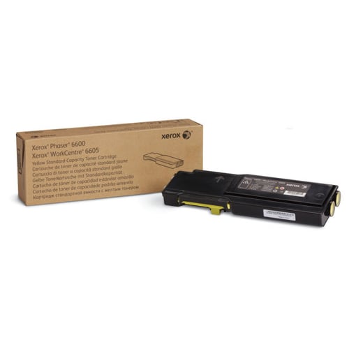 Xerox Phaser 6600/WorkCentre 6605 Toner Amarelo Original - 106R02247 - Xerox 106R02247