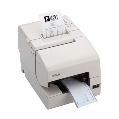 Epson TM-H6000IV (903): Serial, PS, ECW, MICR, EU, Trasferência termal, 300 mm/seg, Com fios, Branco - Epson C31CB25903