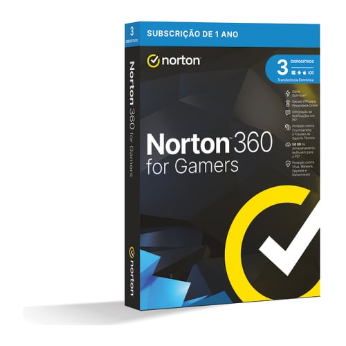 NORTON 360 FOR GAMERS 50GB PO 1 USER 3 DEVICE 12MO GENERIC RSP MM GUM BOX - Norton 21429460