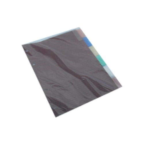 Separadores A5 Plastico - 6un (6 cores) - Neutral 172Z15821