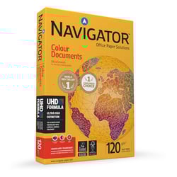 Papel 120gr Fotocopia A3 Navigator Colour Documents 1x500Fls - Navigator 1801101/UN