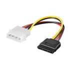 EWENT CABO ALIMENTAÇÃO Y DE 5.25 PARA SATA 0.13MT - Ewent EC1501