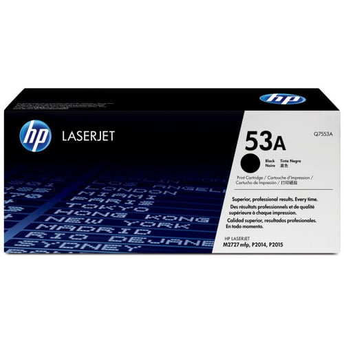 HP Toner LaserJet Original 53A Preto - Q7553A