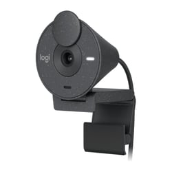 Webcam Logitech Brio 300 Full HD - 2 megapixels - Campo de visão de 70º - Cor grafite - Logitech 960-001436