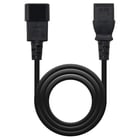 Cabo de alimentação de CPU nanocabo C13 fêmea para C14 macho 3m - cor preta - Nanocable 10.22.0203