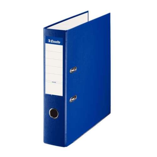 Porta-arquivos Esselte - Formato Folio - Lombada 75mm - Capacidade 500 folhas - Azul - Esselte 42303