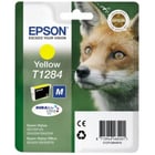 Epson Fox Singlepack Yellow T1284 DURABrite Ultra Ink - Epson C13T12844010