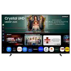 SAMSUNG LED TV 65" U8005 4K UHD SMART TV HDR PLANA 2025 - Samsung TU65U8005FUXXC