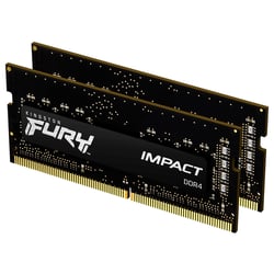 KINGSTON MEM 32GB 3200MT/s DDR4 CL20 SODIMM (KIT2) FURY IMPACT - Kingston KF432S20IBK2/32