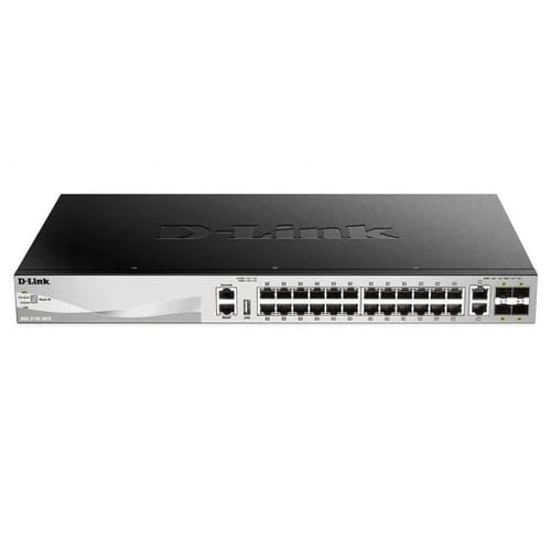 D-Link Managed Switch L3 24P SFP + 2P 10G + 4P 10G SFP+ - D-Link DGS-3130-30S/E