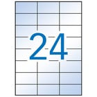 Apli Etiquetas Transparentes Permanentes 70.0 x 37.0mm 10 Folhas - APLI 206096