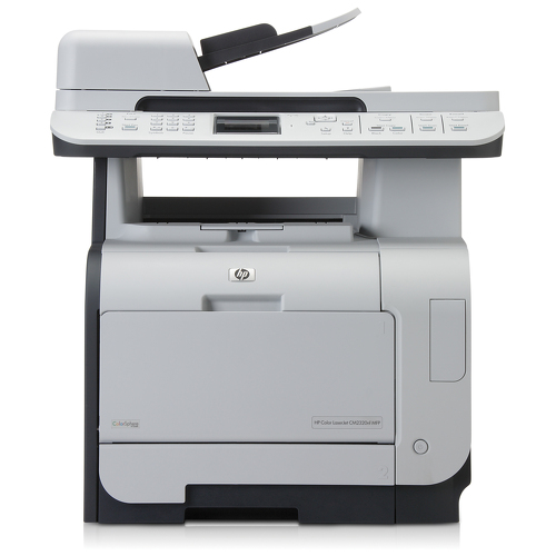 HP LaserJet CM2320nf, Laser, Impressão a cores, 600 x 600 DPI, Cópia a cores, A4, Preto, Cinzento - HP CC436A