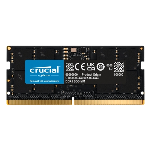 Memória RAM Crucial DDR5 16 GB 5600 MHz CL46 SODIMM - Crucial CT16G56C46S5