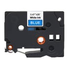 Brother TZe535 Generic Laminated Label Tape - Texto branco sobre fundo azul - Largura 12mm x 8 metros - BR-TZE535