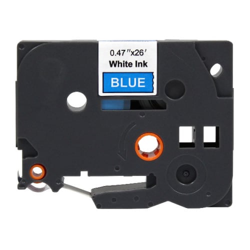 Brother TZe535 Generic Laminated Label Tape - Texto branco sobre fundo azul - Largura 12mm x 8 metros - BR-TZE535