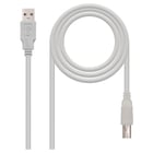 Cabo de impressora nanocabo USB-A 2.0 macho para USB-B macho 3m - Nanocable 10.01.0104