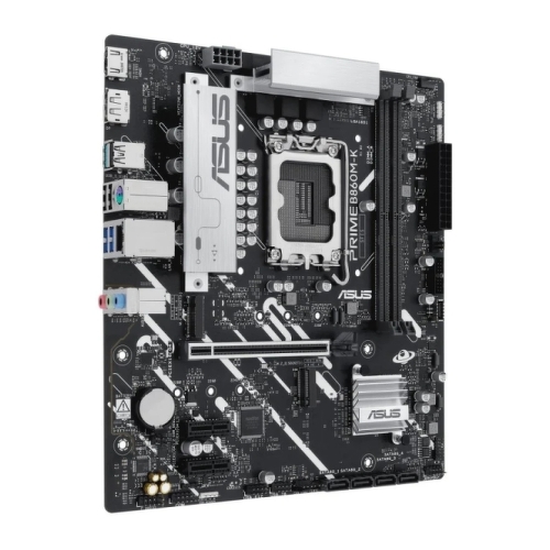 Placa-mãe Asus Prime B860M-K Intel LGA 1851 - 2x DDR5, 2x M.2, PCIe 4.0, 4x SATA III, HDMI, USB 2.0, 3.2, RJ-45 - Formato MicroATX - Asus PRIME B860M-K