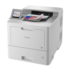Impressora profissional laser cores de alto rendimento, com rede, visor tátil, impressão em frente e verso e custo por página muito económico - Brother HL-L9430CDN