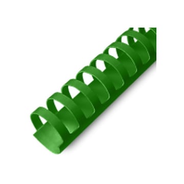 Argolas PVC Encadernar 18mm Verde 140 Folhas 100un - Neutral 1713578