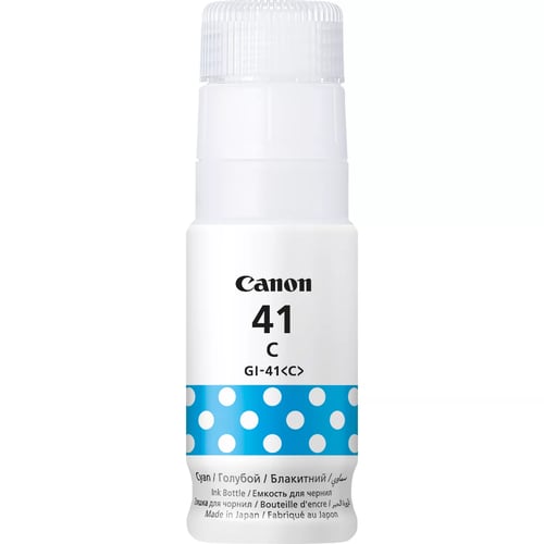 Canon GI41 Cyan Botella de Tinta Original - GI41C/4543C001 - Canon 4543C001