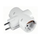Adaptador universal Elbat 3 soquetes - proteção infantil - Elbat EB0154