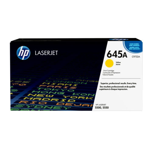 HP Toner LaserJet Original 645A Amarelo - C9732A