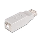 Adaptador USB A Fêmea / USB B Fêmea - Velleman VELCW071