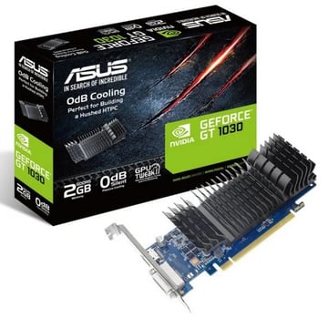 Placa gráfica Asus GeForce GT 1030 Silent 2GB GDDR5 NVIDIA - Asus GT1030-SL-2G-BRK