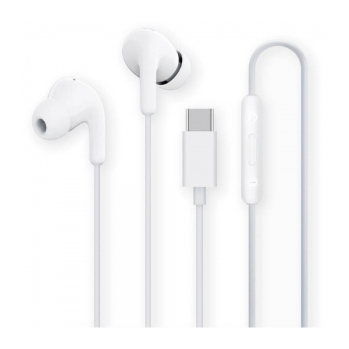 Xiaomi Mi Dual Driver Earphones Auscultadores USB-C - Microfone incorporado - Resistência IPX4 - Controlo com fios - Cor branca - Xiaomi 290842