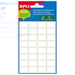 Etiquetas Apli Minibag Branco Ø 19.0mm 6 Folhas - APLI 207401