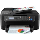 Epson WorkForce WF-2750DWF, Jato de tinta, Impressão a cores, 4800 x 1200 DPI, A4, Impressão directa, Preto - Epson C11CF76402