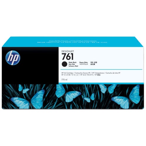 HP Tinteiro DesignJet 761 Preto Mate de 775 ml - CM997A