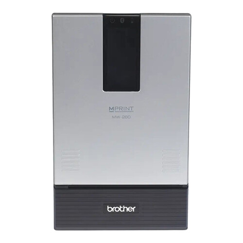 Impressora térmica portátil A6, com velocidade de 3ppm e resolução de 200ppp. Com conexão Bluetooth e USB - Brother MW-260