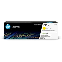 HP 219A Yellow Original LaserJet Toner Cartridge - HP W2192A
