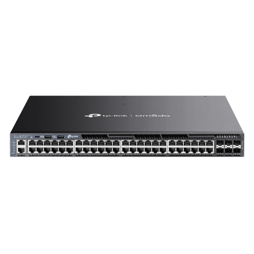 TP-LINK OMADA 48-PORTGIGABIT STACKABLE L3 MANAGED POE+ SWITCH WITH 6 10GE SFP+ S - TP-Link SG6654XHP